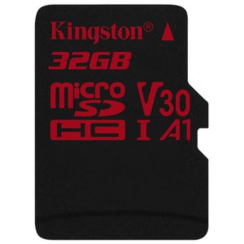 Карта памяти Kingston Canvas React SDCR/32GB microSDHC 32GB (с адаптером)