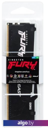 Оперативная память Kingston FURY Beast RGB 8ГБ DDR5 5200 МГц KF552C40BBA-8 Оперативная память Kingston FURY Beast RGB 8ГБ DDR5 5200 МГц KF552C40BBA-8