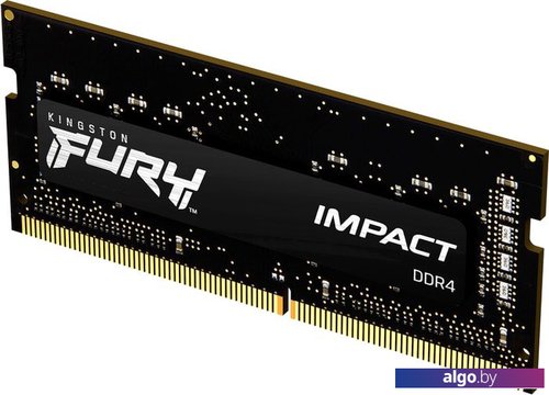 

Оперативная память Kingston FURY Impact 32GB DDR4 SODIMM PC4-21300 KF426S16IB/32