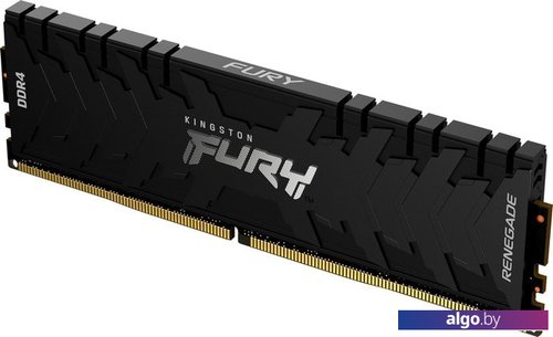 

Оперативная память Kingston FURY Renegade 8GB DDR4 PC4-25600 KF432C16RB/8, Черный