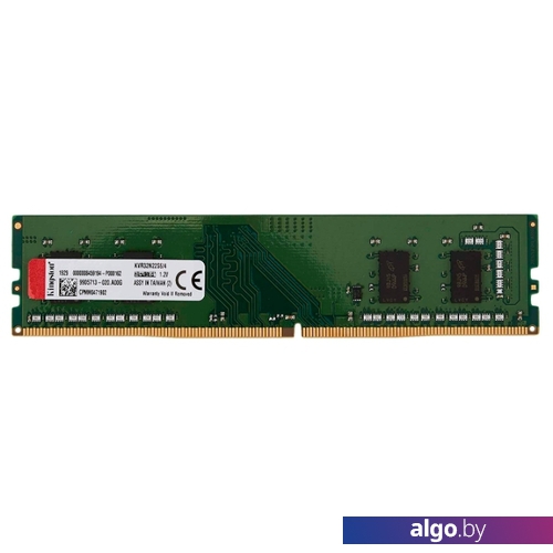 Оперативная память Kingston ValueRAM 4GB DDR4 PC4-25600 KVR32N22S6/4 Оперативная память Kingston ValueRAM 4GB DDR4 PC4-25600 KVR32N22S6/4