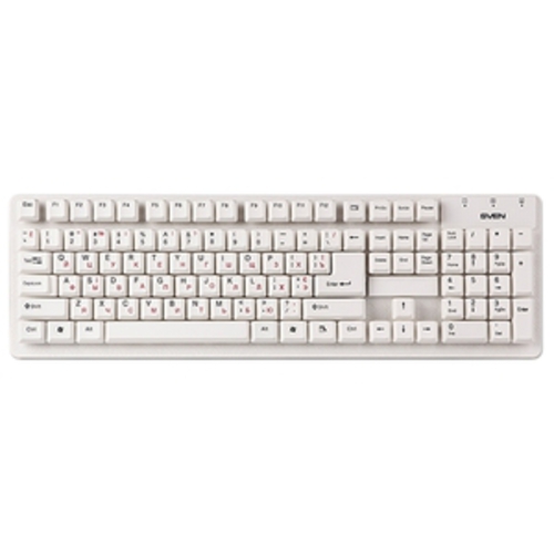 Клавиатура SVEN Standard 301 White Клавиатура SVEN Standard 301 White