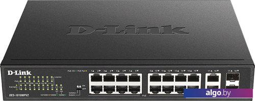 Коммутатор D-Link DES-1018MPV2/A1A Коммутатор D-Link DES-1018MPV2/A1A