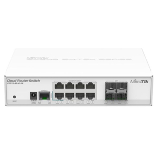 

Коммутатор Mikrotik Cloud Router Switch [CRS112-8G-4S-IN]