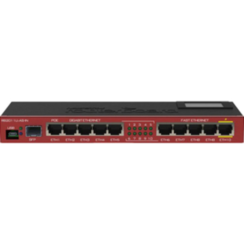 Коммутатор Mikrotik RouterBOARD 2011UiAS-IN (RB2011UiAS-IN) Коммутатор Mikrotik RouterBOARD 2011UiAS-IN (RB2011UiAS-IN)