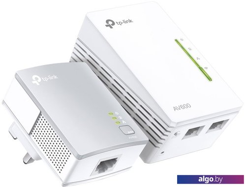 

Комплект powerline-адаптеров TP-Link TL-WPA4220 KIT V5, Белый