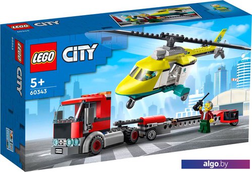 

Конструктор LEGO City 60343 Грузовик для спасательного вертолета