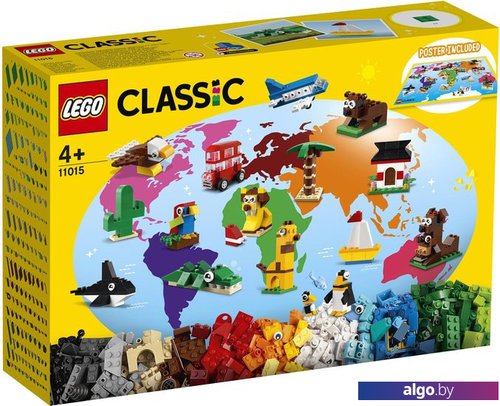 

Конструктор LEGO Classic 11015 Вокруг света