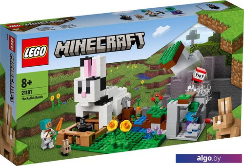 

Конструктор LEGO Minecraft 21181 Кроличье ранчо