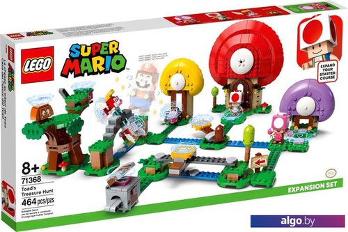 

Конструктор LEGO Super Mario 71368 Погоня за сокровищами Тоада. Доп. набор