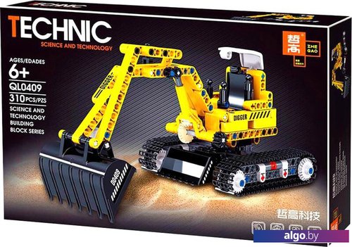 Конструктор Zhe Gao Technic QL0409 Экскаватор Конструктор Zhe Gao Technic QL0409 Экскаватор