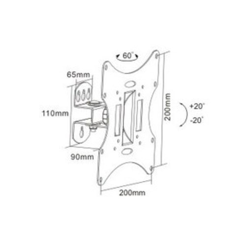 Кронштейн Benatek LCD-CUBE-2-B Кронштейн Benatek LCD-CUBE-2-B