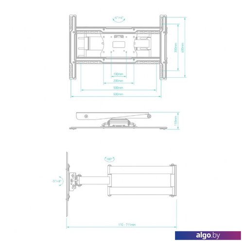 Кронштейн Onkron M7L Кронштейн Onkron M7L