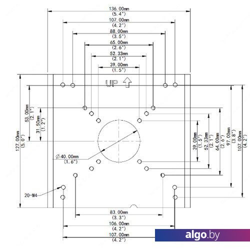Кронштейн Uniview TR-UP06-C-IN Кронштейн Uniview TR-UP06-C-IN