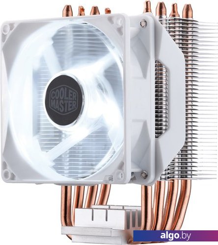 

Кулер для процессора Cooler Master Hyper H410R White Edition RR-H41W-20PW-R1, Белый;серебристый