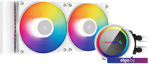 

Кулер для процессора DeepCool Gammaxx L240 A-RGB WH DP-H12CF-GL240-ARGB-WH, Белый