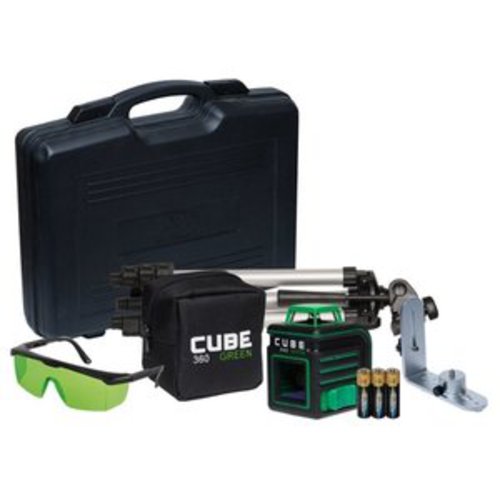 

Лазерный нивелир ADA Instruments CUBE 2-360 Green ULTIMATE EDITION [A00471]