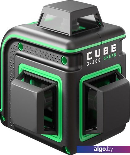 Лазерный нивелир ADA Instruments Cube 3-360 Green Basic Edition А00560 Лазерный нивелир ADA Instruments Cube 3-360 Green Basic Edition А00560