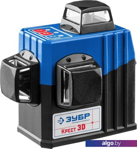 Лазерный нивелир Зубр Крест-3D 34908 Лазерный нивелир Зубр Крест-3D 34908