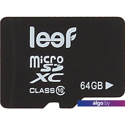 Карта памяти Leef microSDXC (Class 10) 64GB (LFMSD-06410R) Карта памяти Leef microSDXC (Class 10) 64GB (LFMSD-06410R)