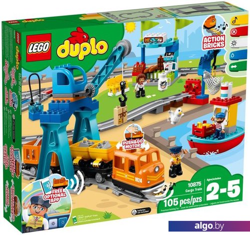 

Конструктор LEGO Duplo 10875 Грузовой поезд