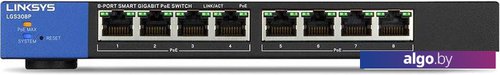 Коммутатор Linksys LGS308P-EU