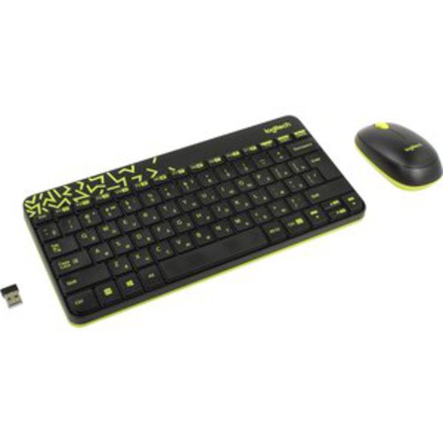 Мышь + клавиатура Logitech MK240 Nano [920-008213]