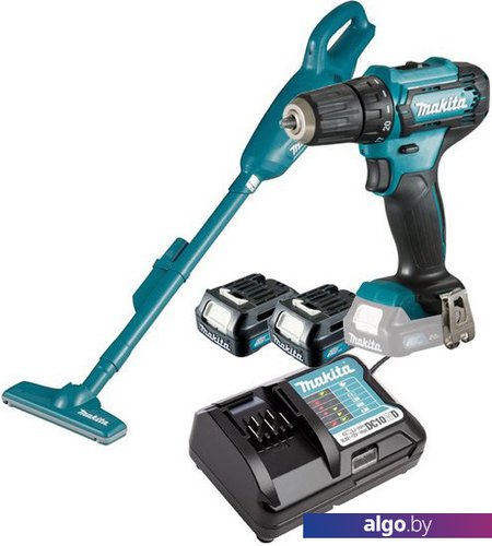 

Makita CLX226X1 (шуруповерт, пылесос, 2 АКБ)