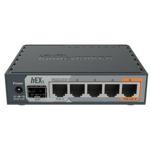 Маршрутизатор Mikrotik hEX S RB760iGS