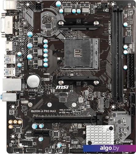 

Материнская плата MSI B450M-A Pro Max