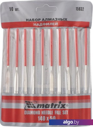 Набор напильников Matrix 15832 (10 предметов) Набор напильников Matrix 15832 (10 предметов)