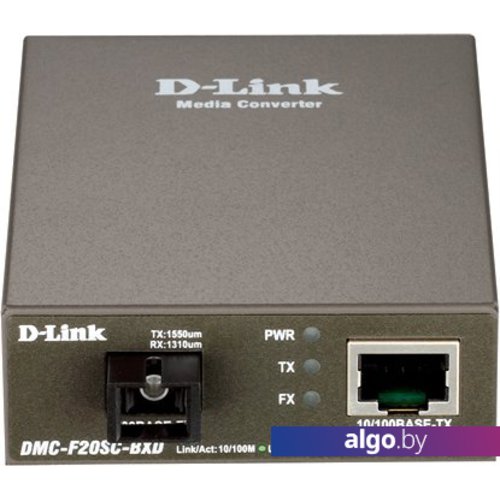 

Медиаконвертер D-Link DMC-F20SC-BXD/B1A