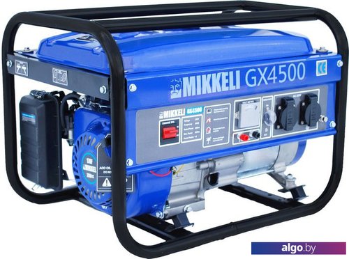 

Бензиновый генератор Mikkeli GX4500