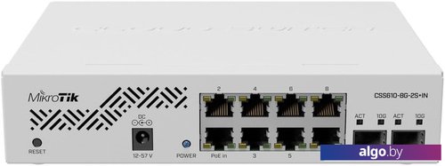 

Mikrotik CSS610-8G-2S+IN