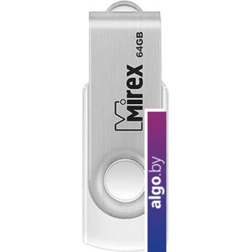 

USB Flash Mirex Swivel White 64GB 13600-FMUSWT64