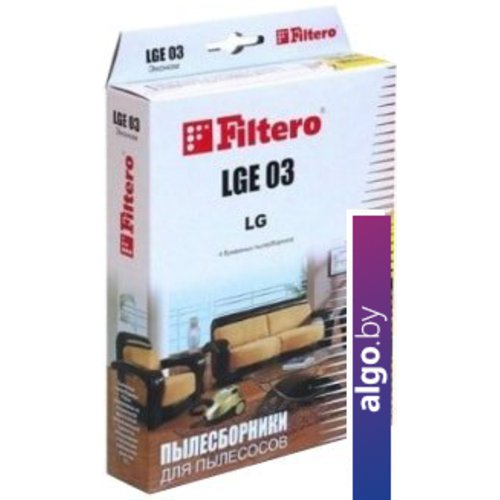 Многоразовый мешок Filtero LGE 03 (4) Эконом