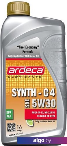 Моторное масло Ardeca SYNTH-C4 5W-30 1л