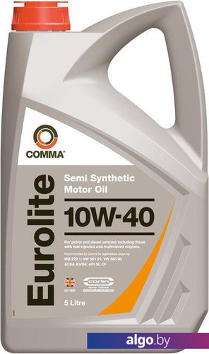 

Моторное масло Comma Eurolite 10W-40 5л