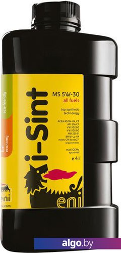 

Моторное масло Eni i-Sint MS 5W-30 4л