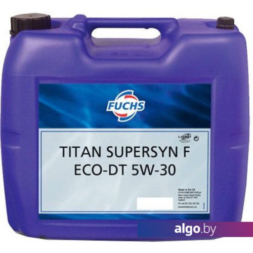 

Моторное масло Fuchs Titan Supersyn F ECO-DT 5W-30 20л