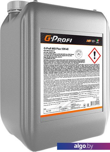 

Моторное масло G-Energy G-Profi MSI Plus 15W-40 20л