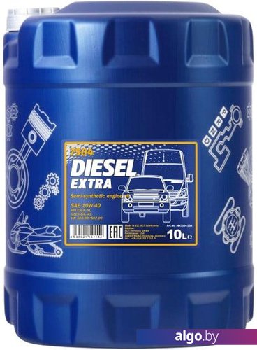 

Моторное масло Mannol DIESEL EXTRA 10W-40 10л