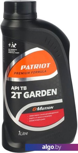 

Моторное масло Patriot G-Motion 2Т GARDEN 1л