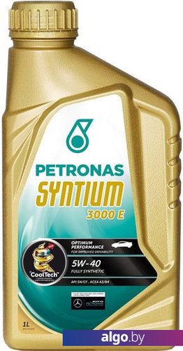 

Моторное масло Petronas Syntium 3000 E 5W-40 1л