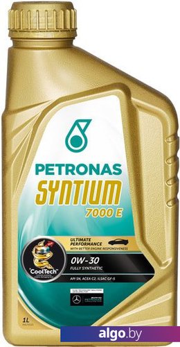 

Моторное масло Petronas Syntium 7000 E 0W-30 1л