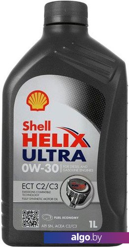 Моторное масло Shell Helix Ultra ECT C2/C3 0W-30 1л