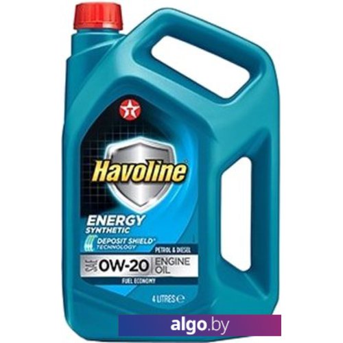 

Моторное масло Texaco Havoline Energy 0W-20 4л