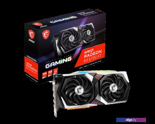 Видеокарта MSI ATI Radeon RX 6700 XT GAMING X 12G GDDR6 Видеокарта MSI ATI Radeon RX 6700 XT GAMING X 12G GDDR6