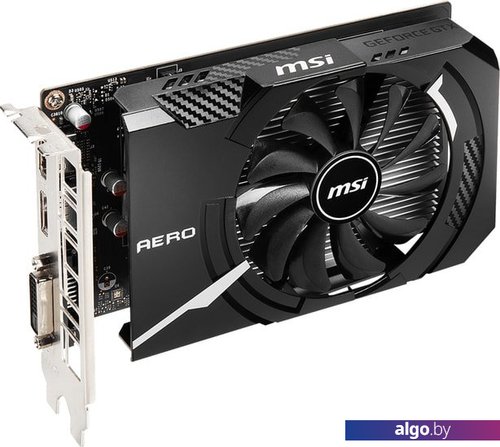 Видеокарта MSI GeForce GTX 1650 D6 AERO ITX OCV1 4GB GDDR6 Видеокарта MSI GeForce GTX 1650 D6 AERO ITX OCV1 4GB GDDR6