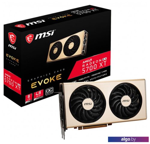 Видеокарта MSI Radeon RX 5700 XT Evoke OC 8GB GDDR6 Видеокарта MSI Radeon RX 5700 XT Evoke OC 8GB GDDR6